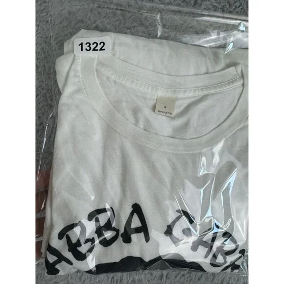 Gabba Gabba Graphic Long Sleeve White Tee M 100% Cotton Graphic Unisex Retro - Picture 9 of 9